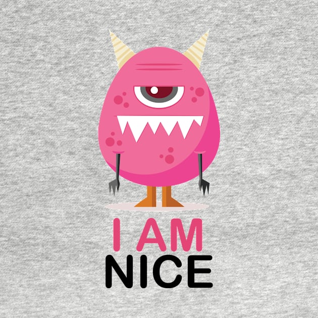 i am nice t-shirt by raadalzoubi1